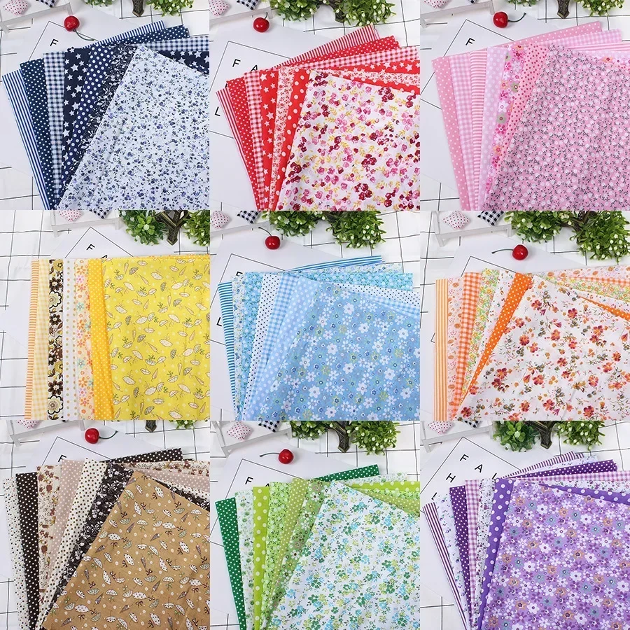 Crystal Mesh Fabric - Хлопчатобумажная ткань с принтом для шитья,